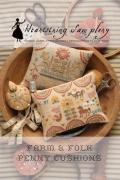 Farm & Folk Penny Cushions
