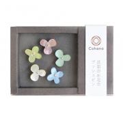 Épingles fleur en coquille d’huître (Couleurs assorties)