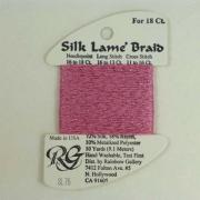 Silk Lame' Braid - SL75 Wild Rose