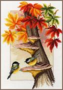 Mésanges en automne