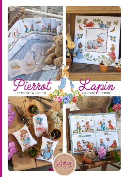 Magazine Création Point de Croix - Pierrot-Lapin 3°