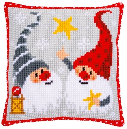 Coussin : Gnomes de Noël II