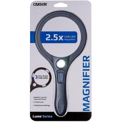 Loupe Lume Series 3.5\" 2.5x Aspheric COB LED
