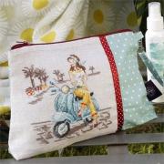 Trousse «Brigitte» - Lin