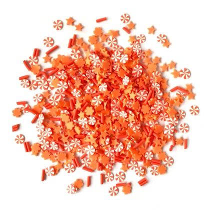 Sprinkletz Embellishments - Orange Crush