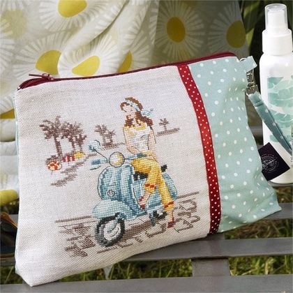 Trousse «Brigitte» - Lin