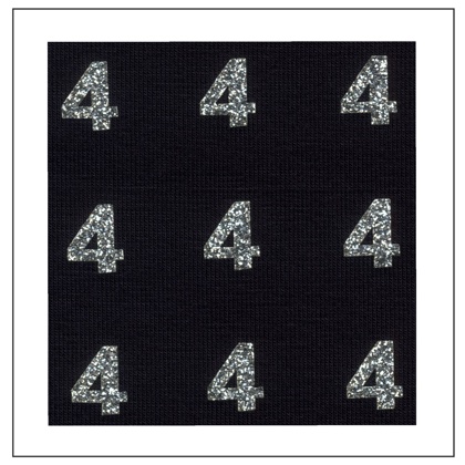Chiffres Glitter - \"4\"