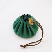 Pochette en cuir - Vert
