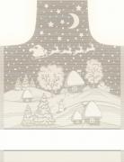 Tablier Snow Lurex - Ecru