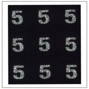 Chiffres Glitter - "5"