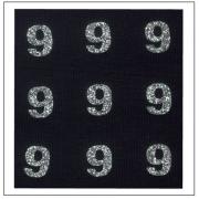 Chiffres Glitter - "9"