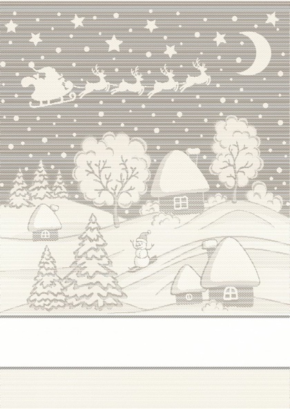 Serviette - Snow Lurex - Ecru