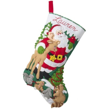 Chaussette Forest Greetings