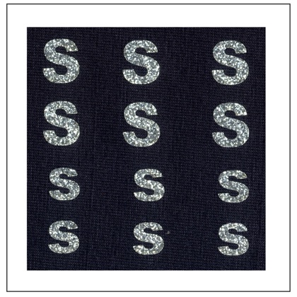 Lettres Glitter - \"S\" \"s\"