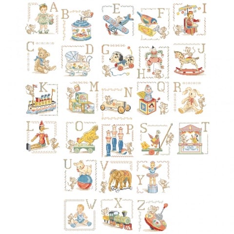 Le grand ABC des jouets anciens