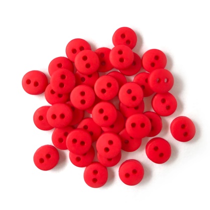 Petits boutons - Rouge 1590