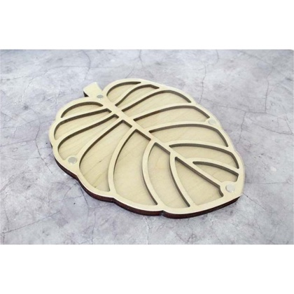 Organizer perles - Feuille (avec couvercle)
