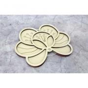 Organizer perles - Fleur (avec couvercle)