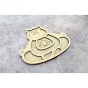 Organizer perles - Chat Yogi (avec couvercle)