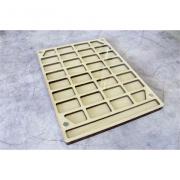 Organizer perles - Rectangle (avec couvercle)