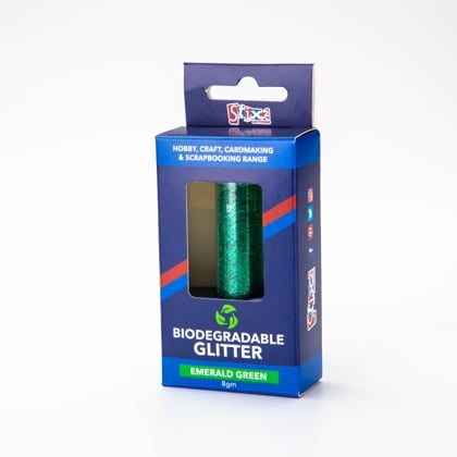Glitter biodégradable - Vert émeraude