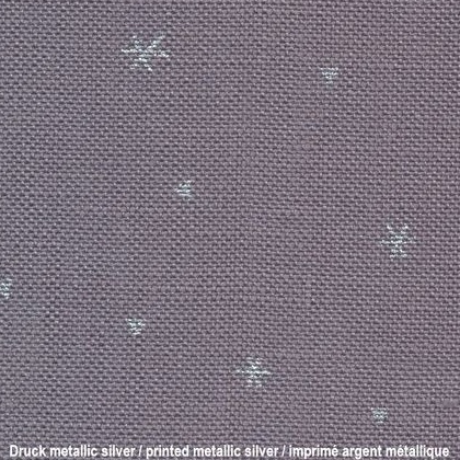 Lin Belfast 32ct Scintillait - Gris foncé / argent brossé