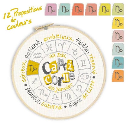 Signe du Zodiaque : Capricorne
