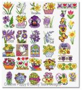 Spring Flower Motifs