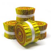 Batik Jelly Rolls - Jaune