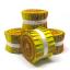 Batik Jelly Rolls - Jaune