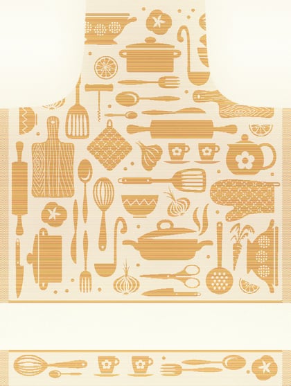 Tablier - Kitchen - Jaune