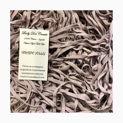 Grape Jelly Twill Tape (3yds)