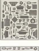 Serviette - Kitchen - Noir