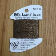 Silk Lame' Braid - SL87 Bark