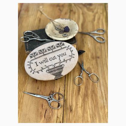 I Will Cut You Scissor Book Pattern