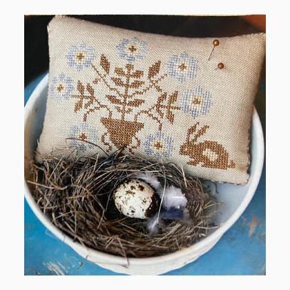 Spring Flowers Pinkeep Pattern