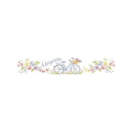 À bicyclette
