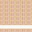 Serviette - Pattern - Pied de Poule Orange