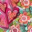 Kit Feutrine Guirlande fleurs et coeurs