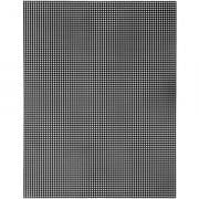 Feuille Plastic Canvas 7 Count 10"X13" - Noir