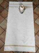Serviette de bain - Rayon de miel - Jaune