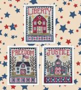 Patriotic Barn Trio
