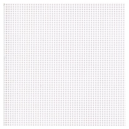 Support en plastique (PVC): Blanc (18ct.)