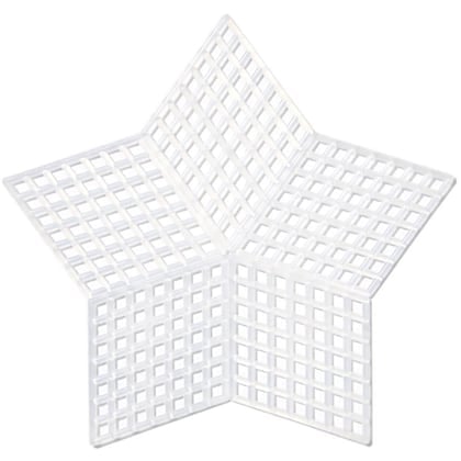 Étoiles en Canvas Plastique 7 Count 3.25\"
