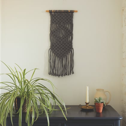 Harmonie murale - Kit macramé