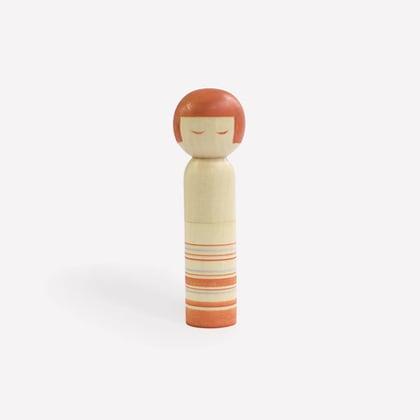 Pique-épingles poupée Kokeshi - Rose