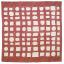 Nobuyuki Takai Linen Furoshiki - Shapes and Lines Red