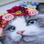 Ragdoll couronne de fleurs - Aida