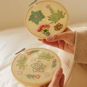 Jardin miniature - Duo Kit de Broderie