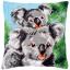 Coussin : Koala avec bébé